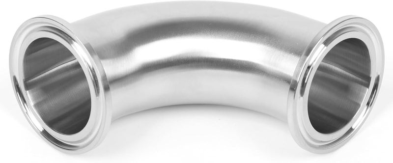 JMCOLMT Elbow 1.5" Tri Clamp Elbow 90 Degree Pipe Fitting 38mm Pipe OD Sanitary Fitting Stainless Steel 304 - Image 2